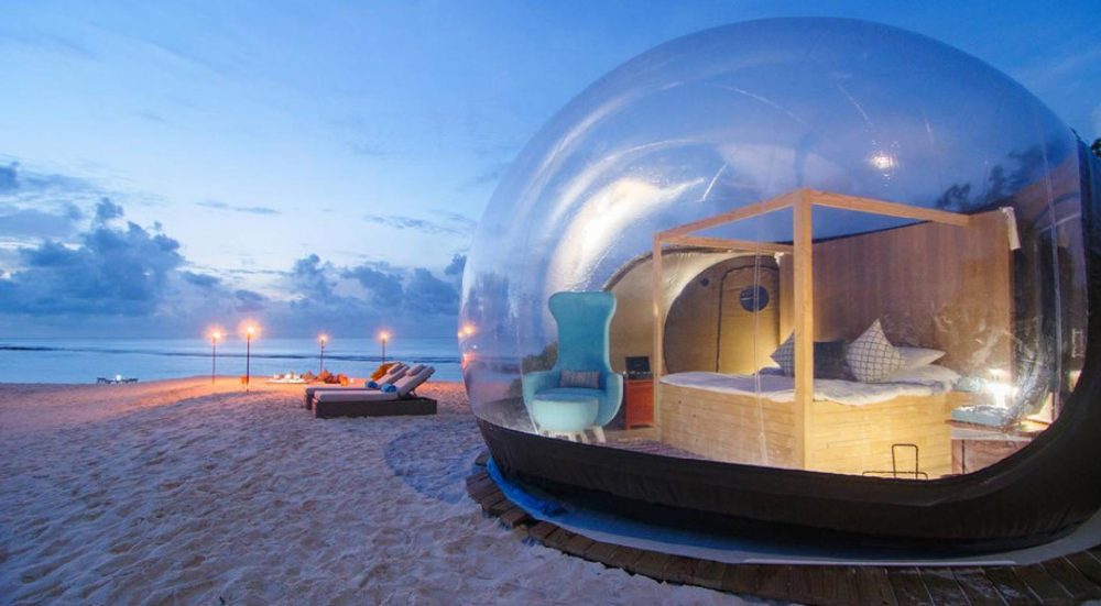 THE BUBBLE HOTEL IN DALAT WITH THE BEAUTIFUL VIEW LIKE IN BALI