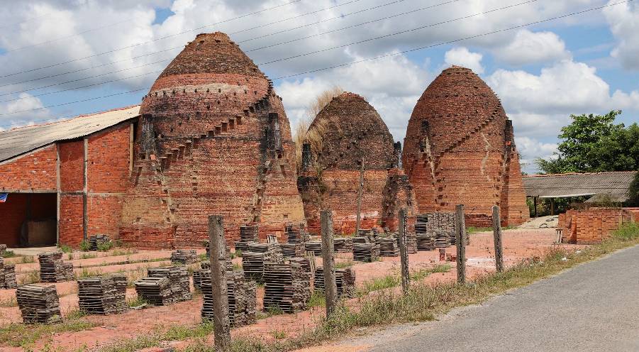 The hundred-year-old kingdom of bricks in the SouthWest, Vietnam