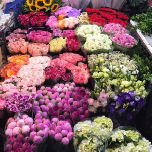 quang ba flower market - vnitourist